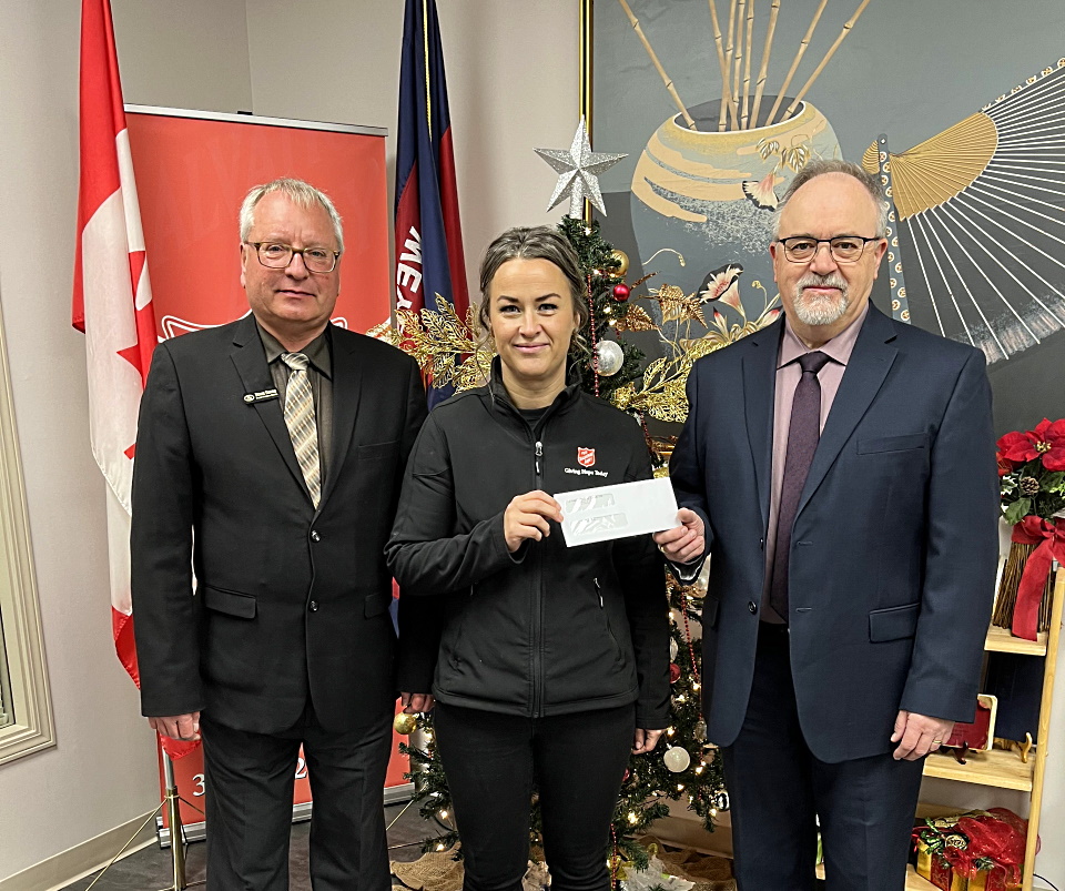 Weyburn's R.D. Family Funeral Chapel helps out Food Bank